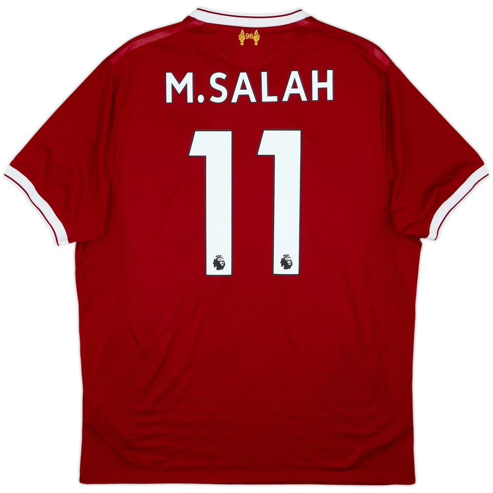 2017-18 Liverpool 125 Years Home Shirt M.Salah #11 - 7/10 - (L)