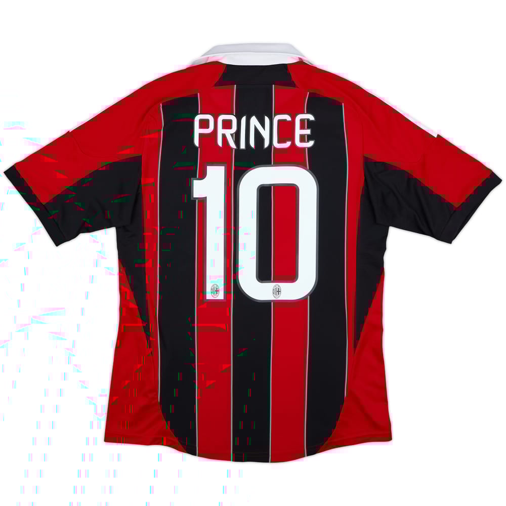 2012-13 AC Milan Home Shirt Prince #10 - 7/10 - (M)