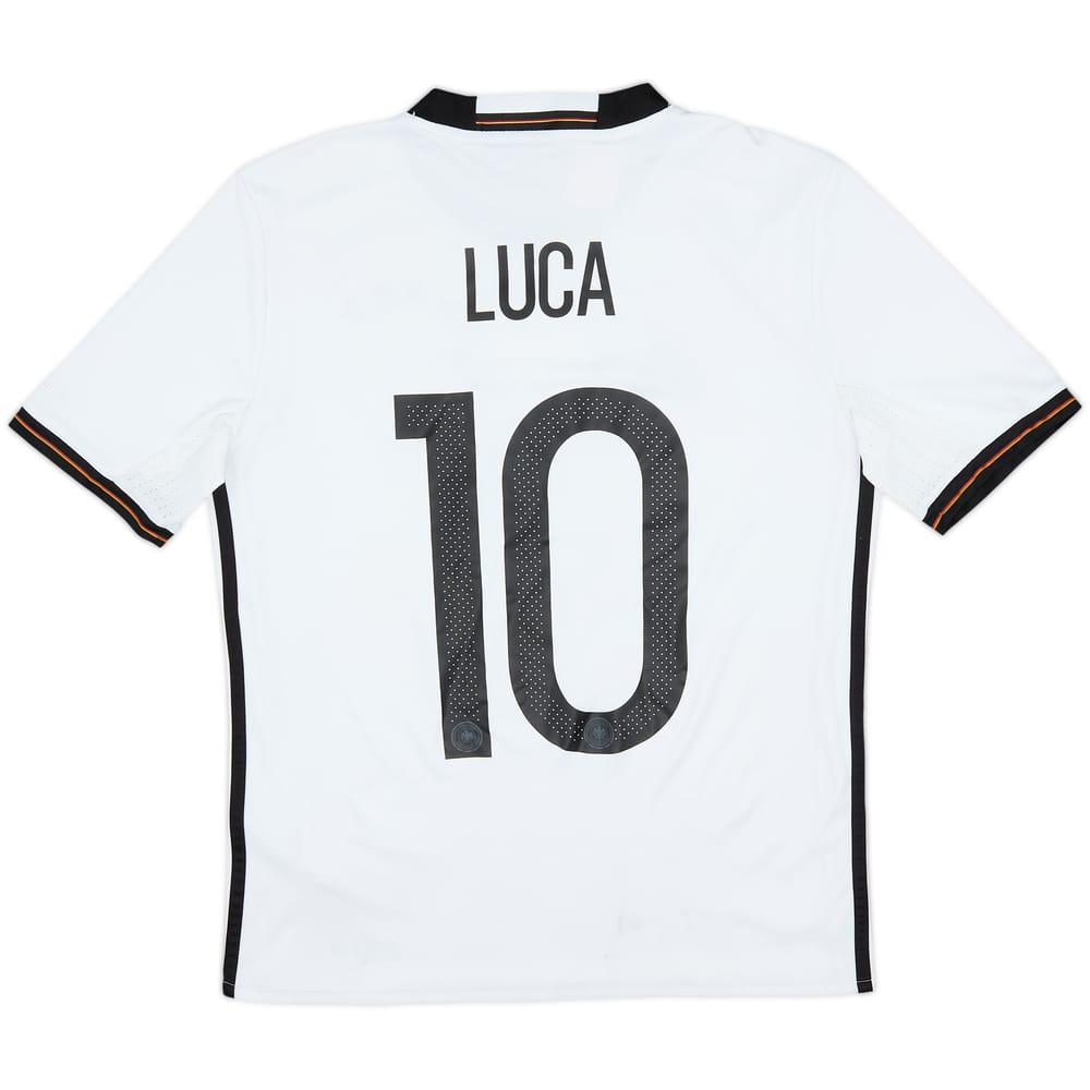 2015-16 Germany Home Shirt Luca #10 - 6/10 - (L.Boys)