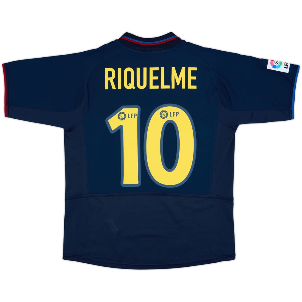 2002-03 Barcelona Away Shirt Riquelme #10 - 8/10 - (XL.Boys)