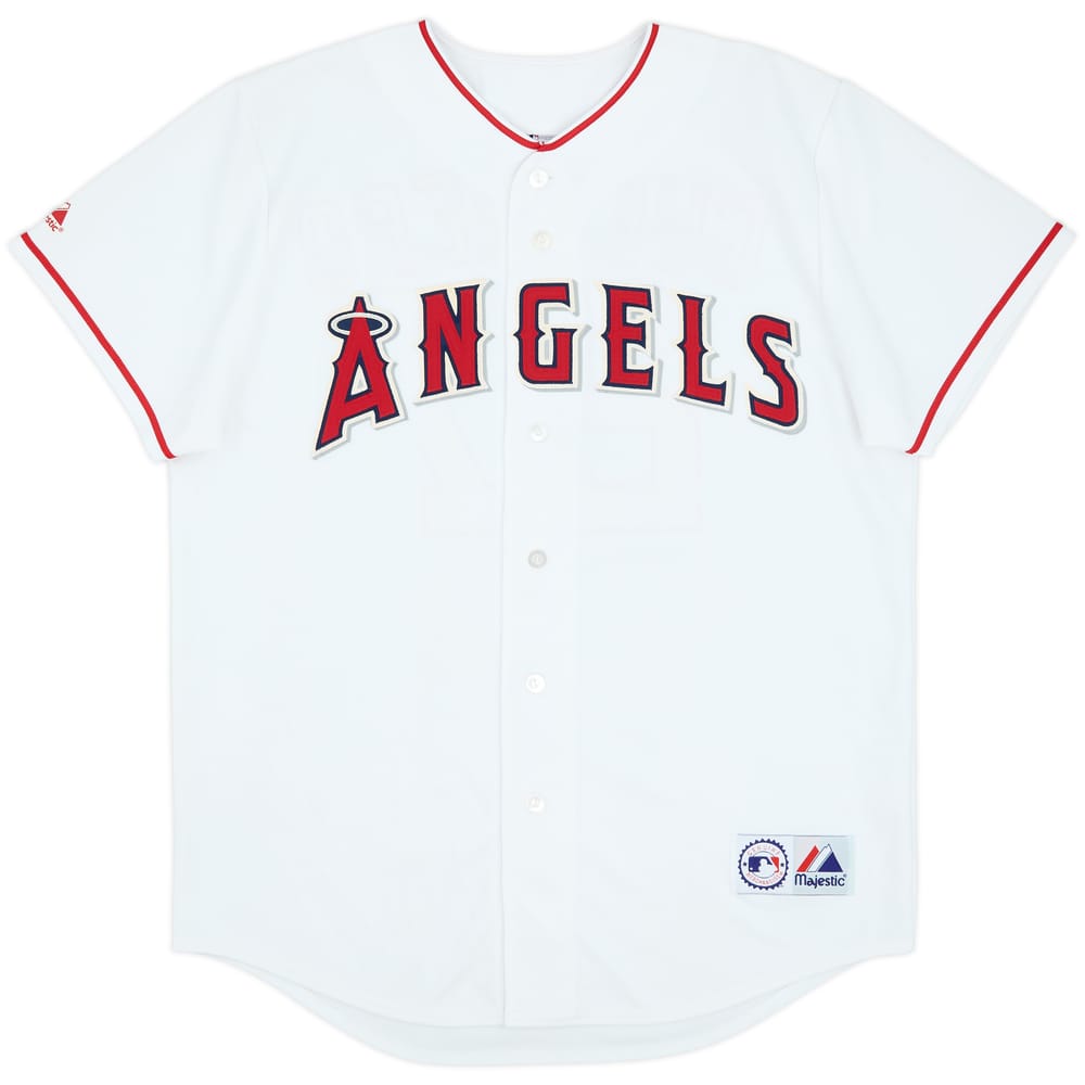 2003-08 LA Angels Guerrero #27 Majestic Home Jersey - 7/10 - (L)