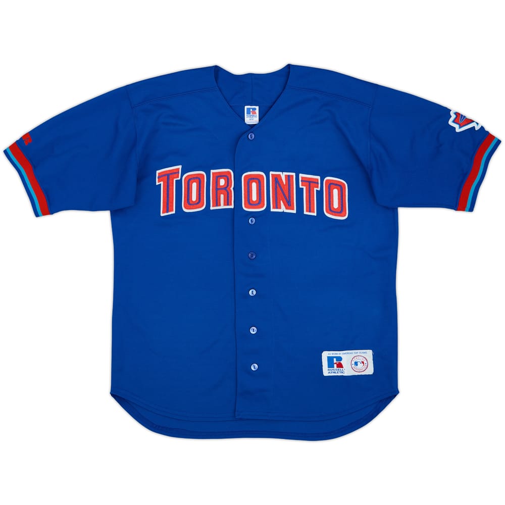 1997-00 Toronto Blue Jays Russell Athletic Alternate Jersey - 8/10 - (M)