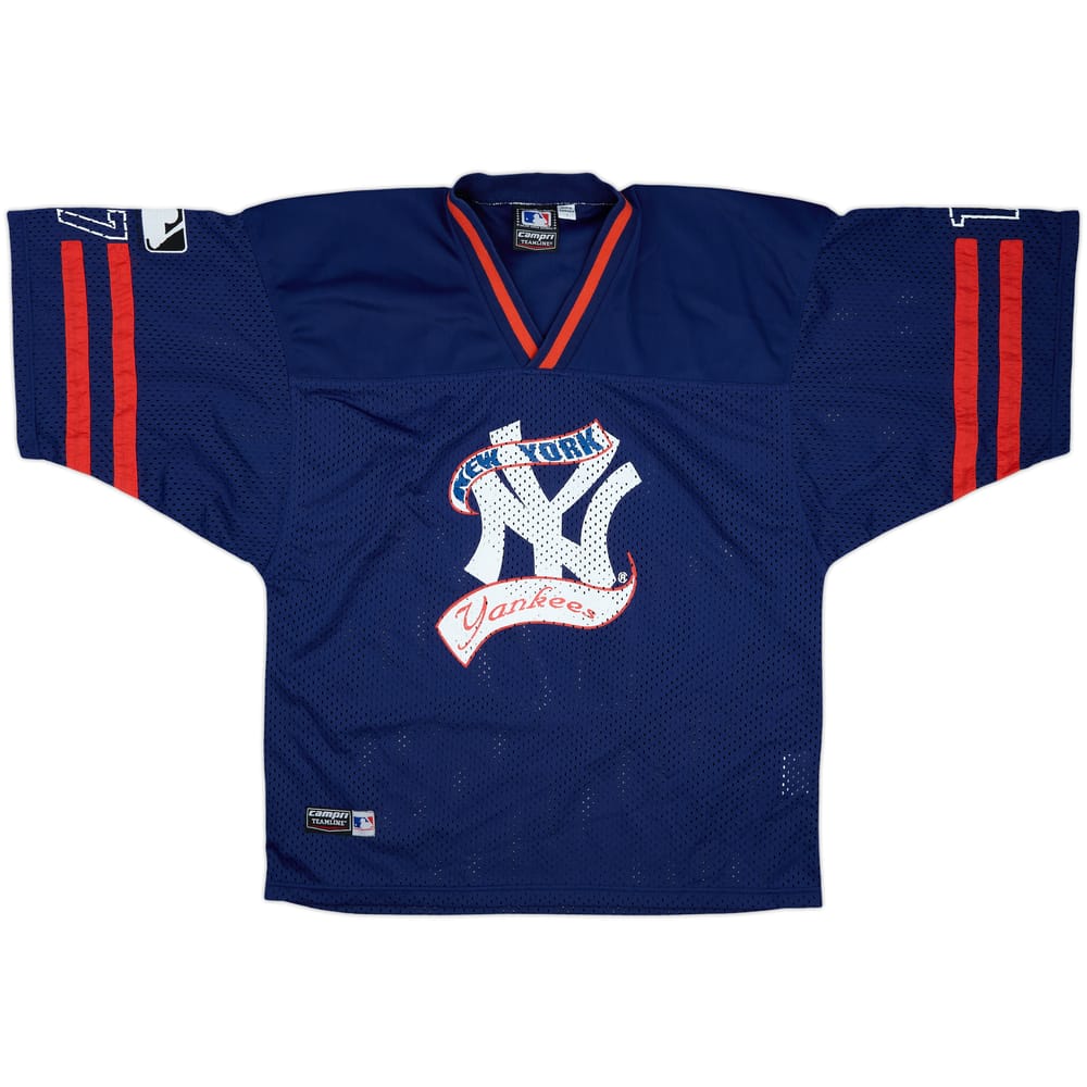 1990s New York Yankees #17 Campri Teamline Hockey Jersey - 9/10 - (L)