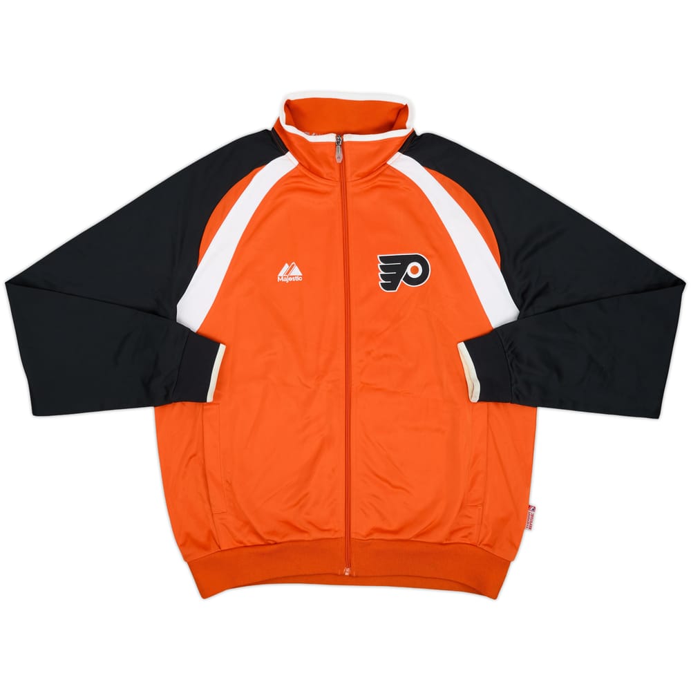 2011-12 Philadelphia Flyers Majestic Track Jacket - 7/10 - (L)