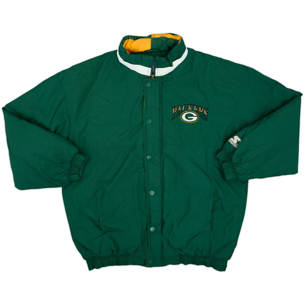 1990s Green Bay Packers Starter Rain Coat - 6/10 - (L)