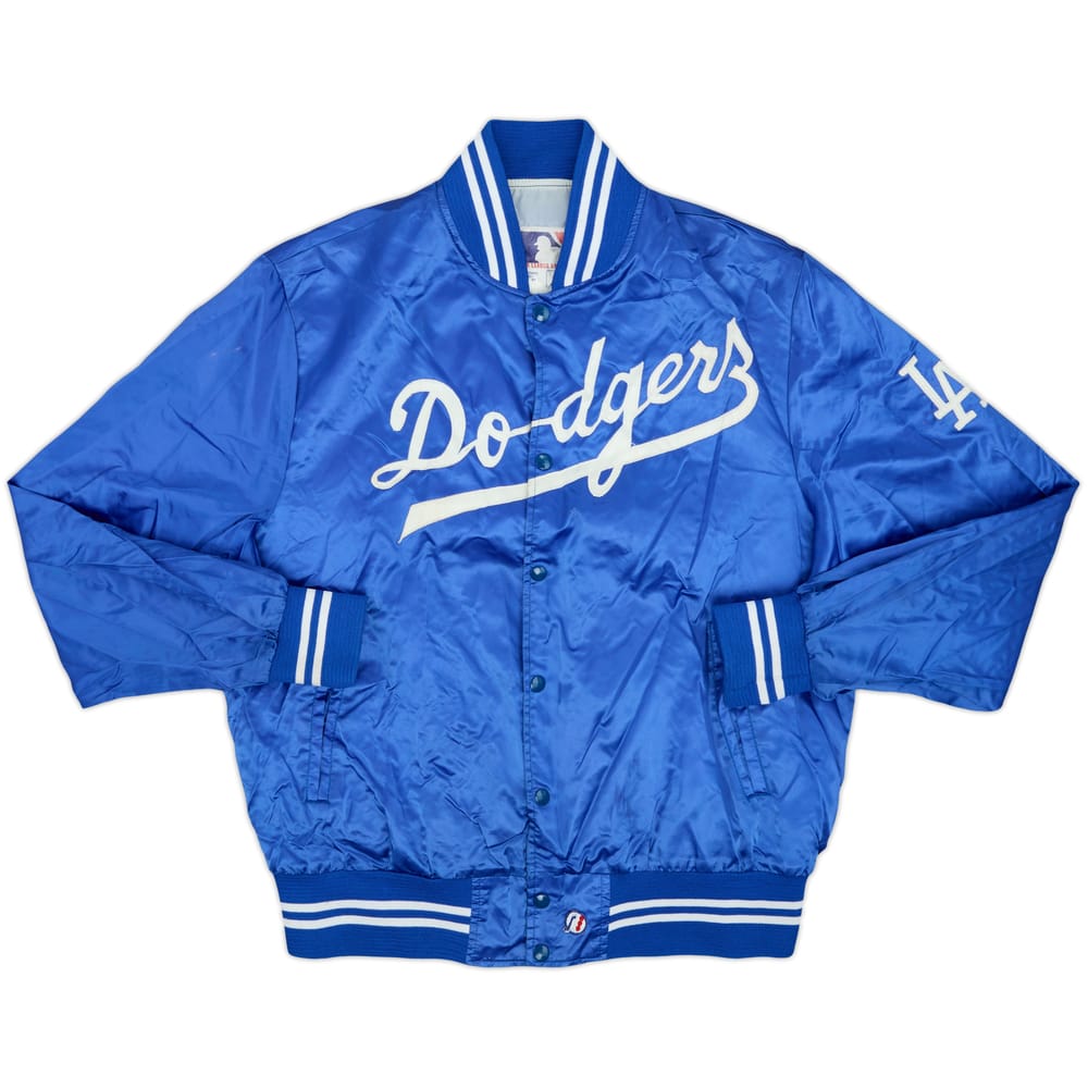 1990s LA Dodgers Shain Satin Varsity Jacket - 8/10 - (XL)