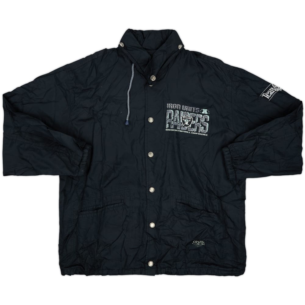 1993 Los Angeles Raiders Campri Teamline Rain Jacket - 6/10 - (L)