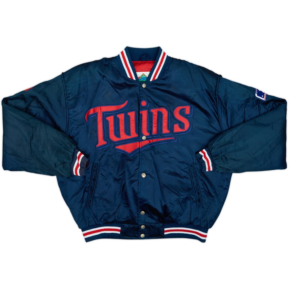 1990s Minnesota Twins Campri Teamline Satin Varsity Jacket - 9/10 - (M)