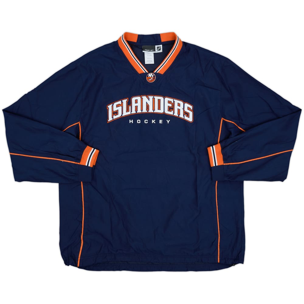 2007-08 New York Islanders Reebok Pullover Jacket - 8/10 - (L)