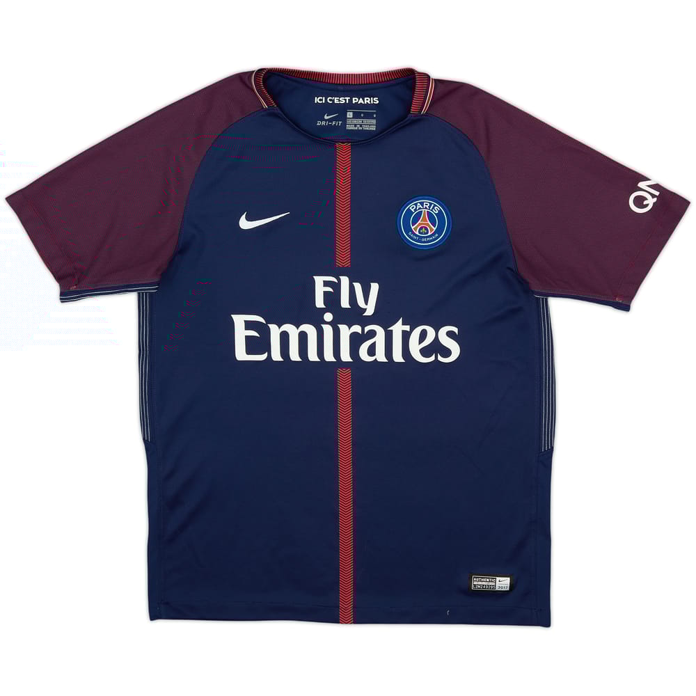 2017-18 Paris Saint-Germain Camiseta Local - 7/10 - (L. Niños)