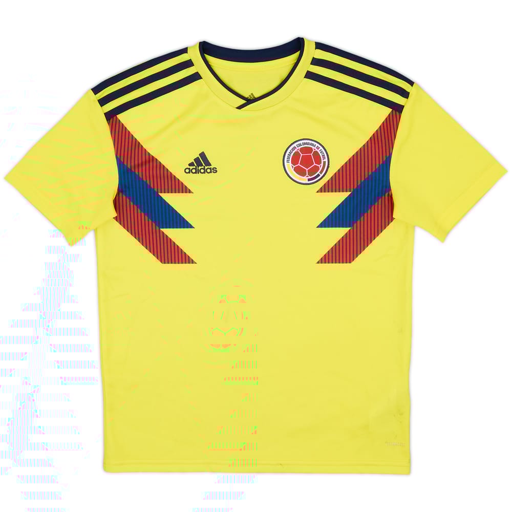 2018-19 Colombia Camiseta Local - 5/10 - (M. Niños)