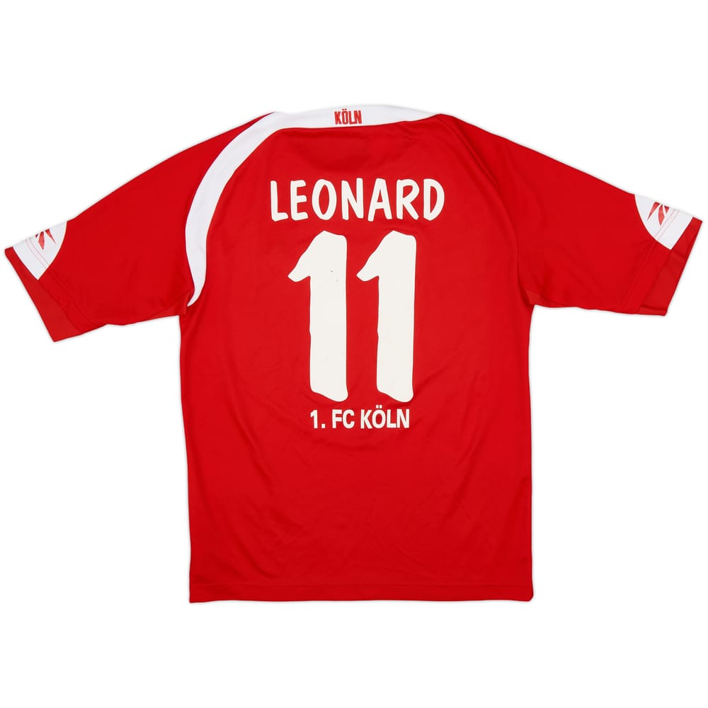 2009-10 FC Koln Home Shirt Leonard #11 - 7/10 - (XL.Boys)