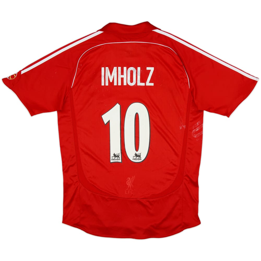 Camiseta de local del Liverpool 2006-08 Imholz #10 - 5/10 - (M)