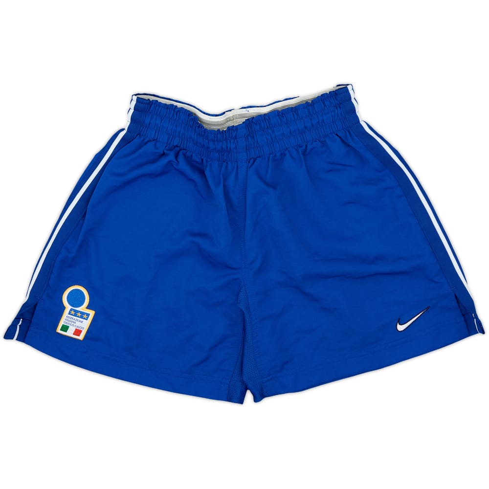 Pantalones cortos de local de Italia 1998-99 - 10/10 - (L. Niños)