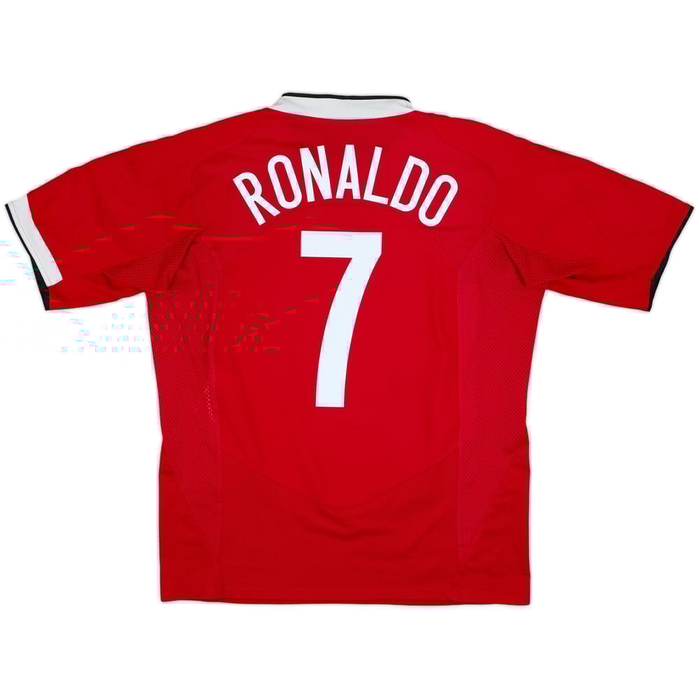 2004-06 Manchester United Home Shirt Ronaldo #7 - 5/10 - (M)