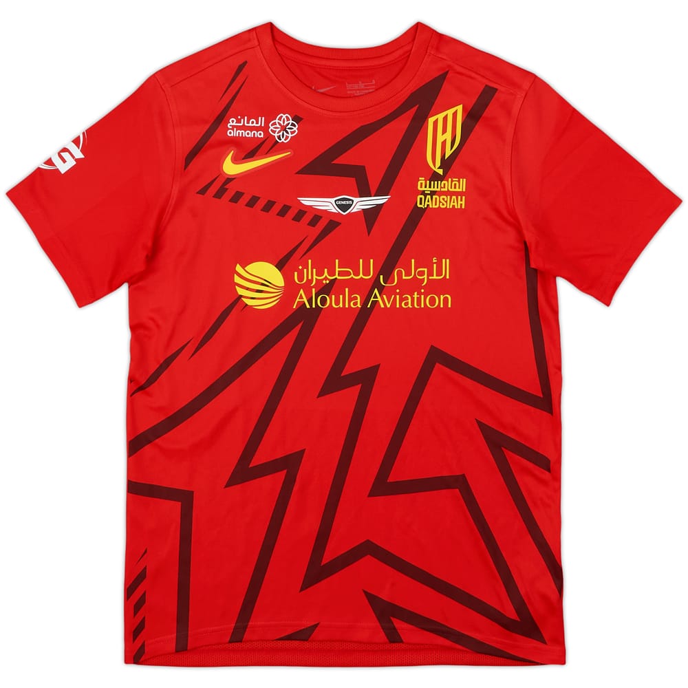 2024–25 Al-Qadsiah Home Shirt - 9/10 - (L.Boys)