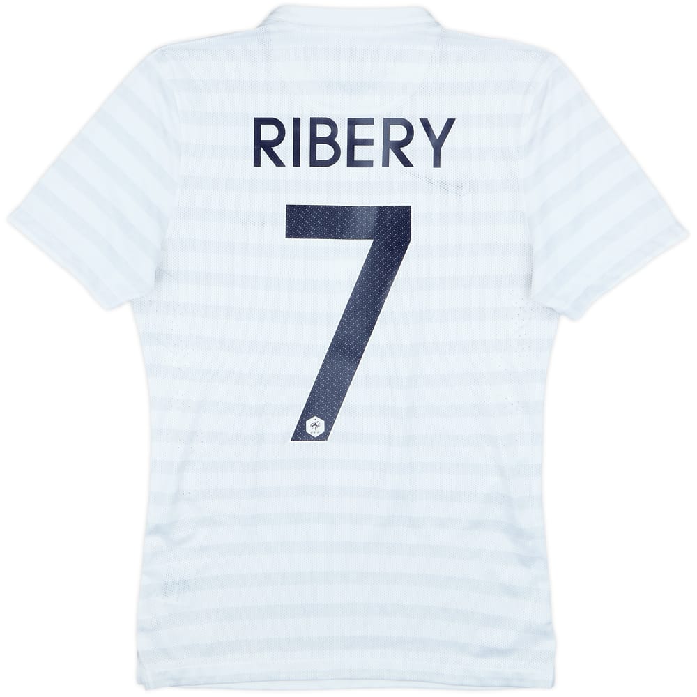 2014-15 France Authentic Away Shirt Ribery #7 - 8/10 - (S)