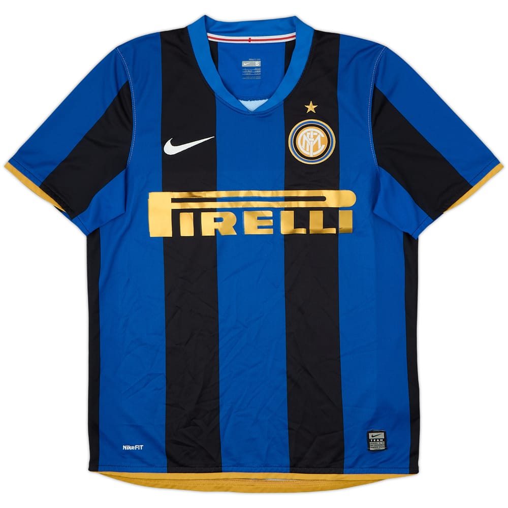 2008-09 Inter Milan Home Shirt - 6/10 - (S)