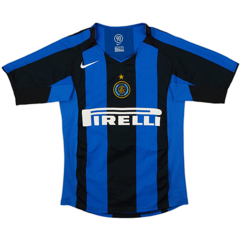 2004-05 Inter Milan Home Shirt - 7/10 - (M.Boys)