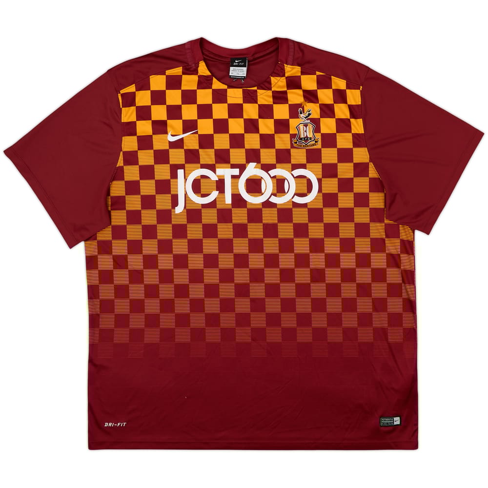 2015-16 Bradford City Home Shirt - 7/10 - (XXL)