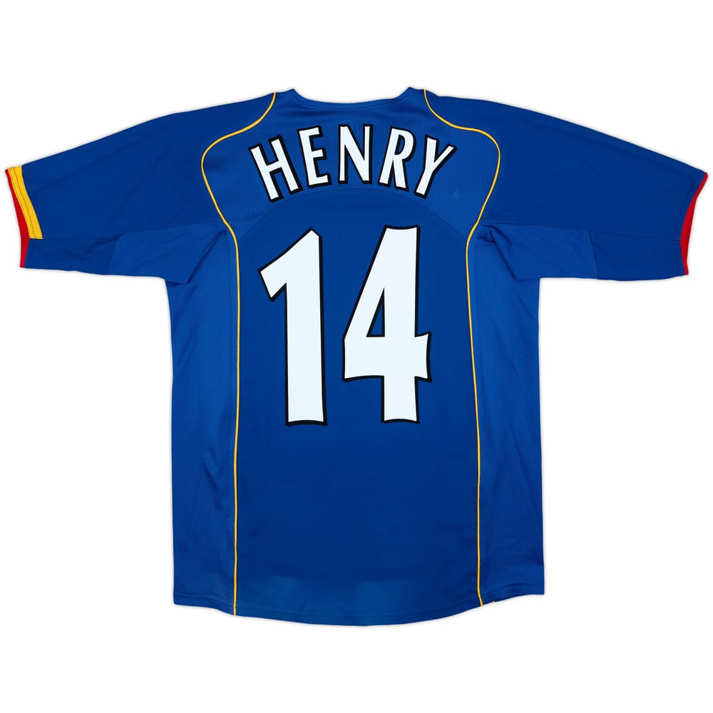 2004-06 Arsenal Away Shirt Henry #14 - 8/10 - (XL.Boys)