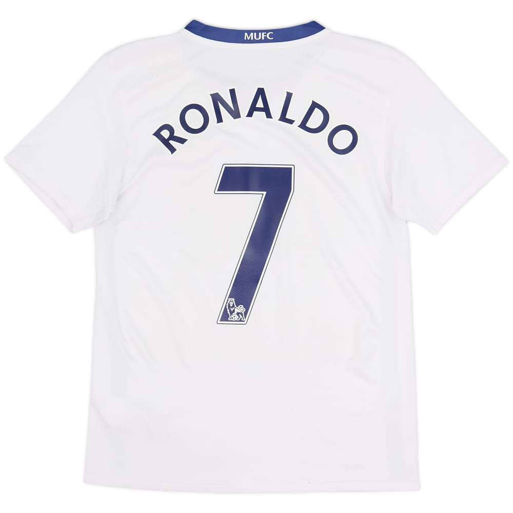 2008-10 Manchester United Away Shirt Ronaldo #7 - 6/10 - (XL.Boys)