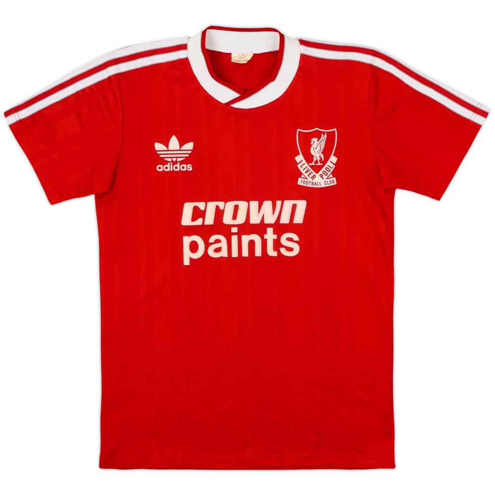 1987-88 Liverpool Home Shirt - 8/10 - (Y)