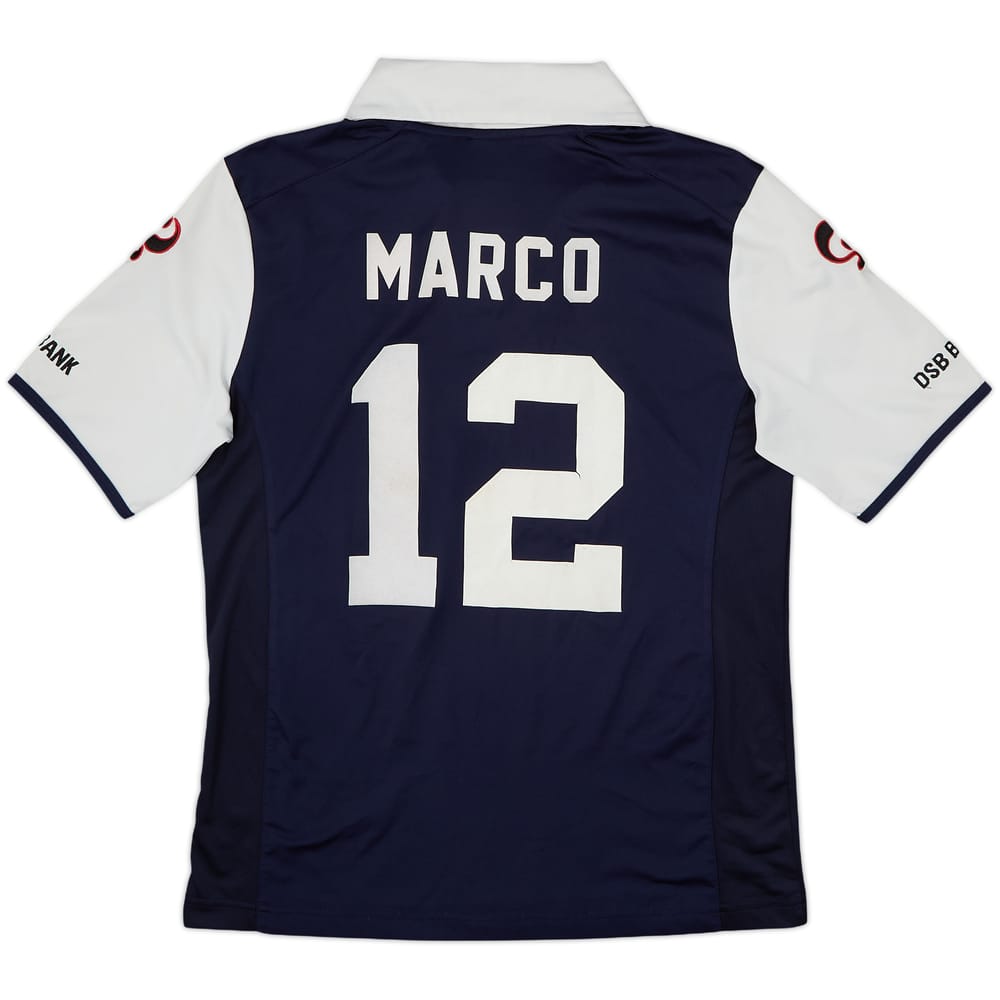 2007-08 AZ Alkmaar Away Shirt Marco #12 - 6/10 - (S)