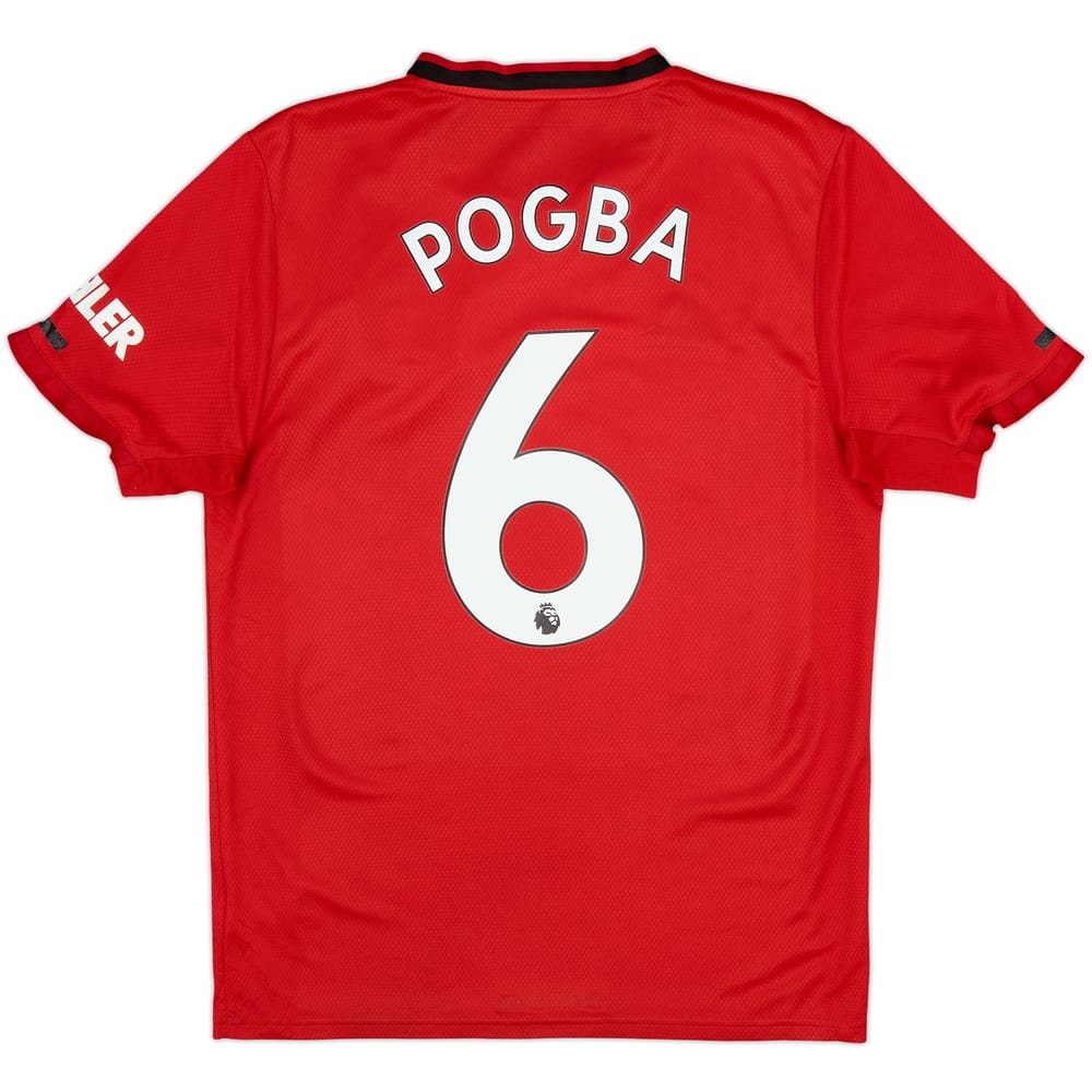 2019-20 Manchester United Home Shirt Pogba #6 - 5/10 - (M)