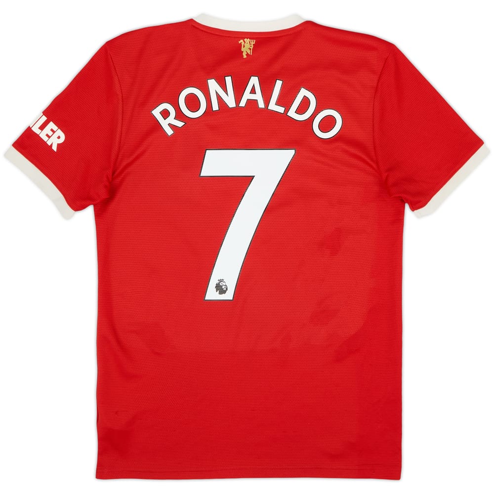 2021-22 Manchester United Home Shirt Ronaldo #7 - 6/10 - (S)