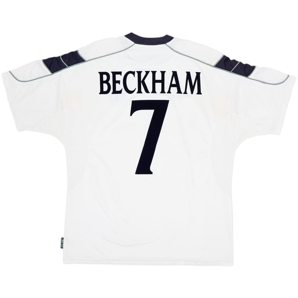 2000-01 Manchester United Away Shirt Beckham #7 - 7/10 - (XL)