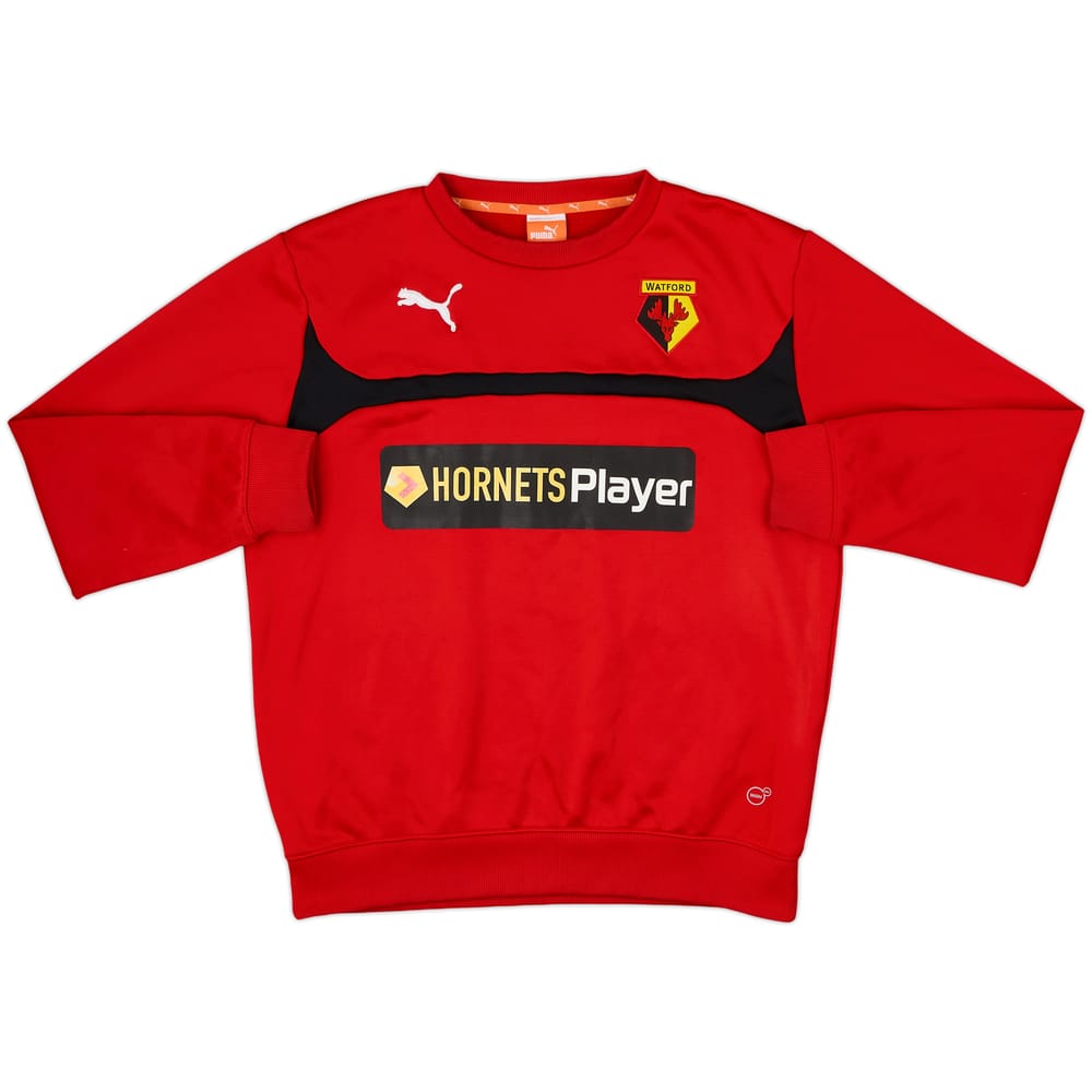 2014-15 Watford Puma Sweat Top - 9/10 - (M)