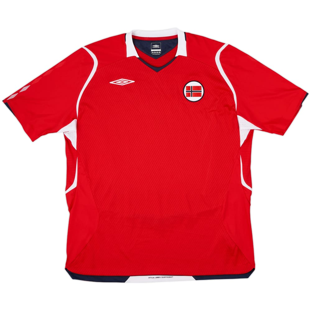 2008-10 Norway Home Shirt #2010 - 6/10 - (XL)