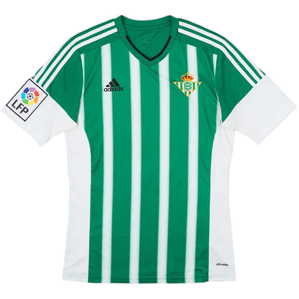 2015-16 Real Betis Home Shirt - 4/10 - (S)