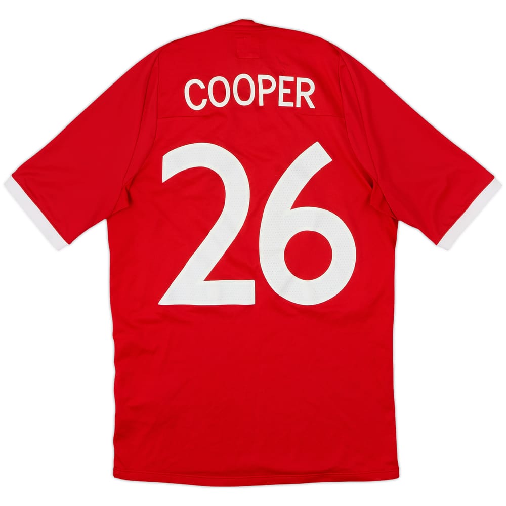 2010-11 England Away Shirt Cooper #26 - 7/10 - (S)