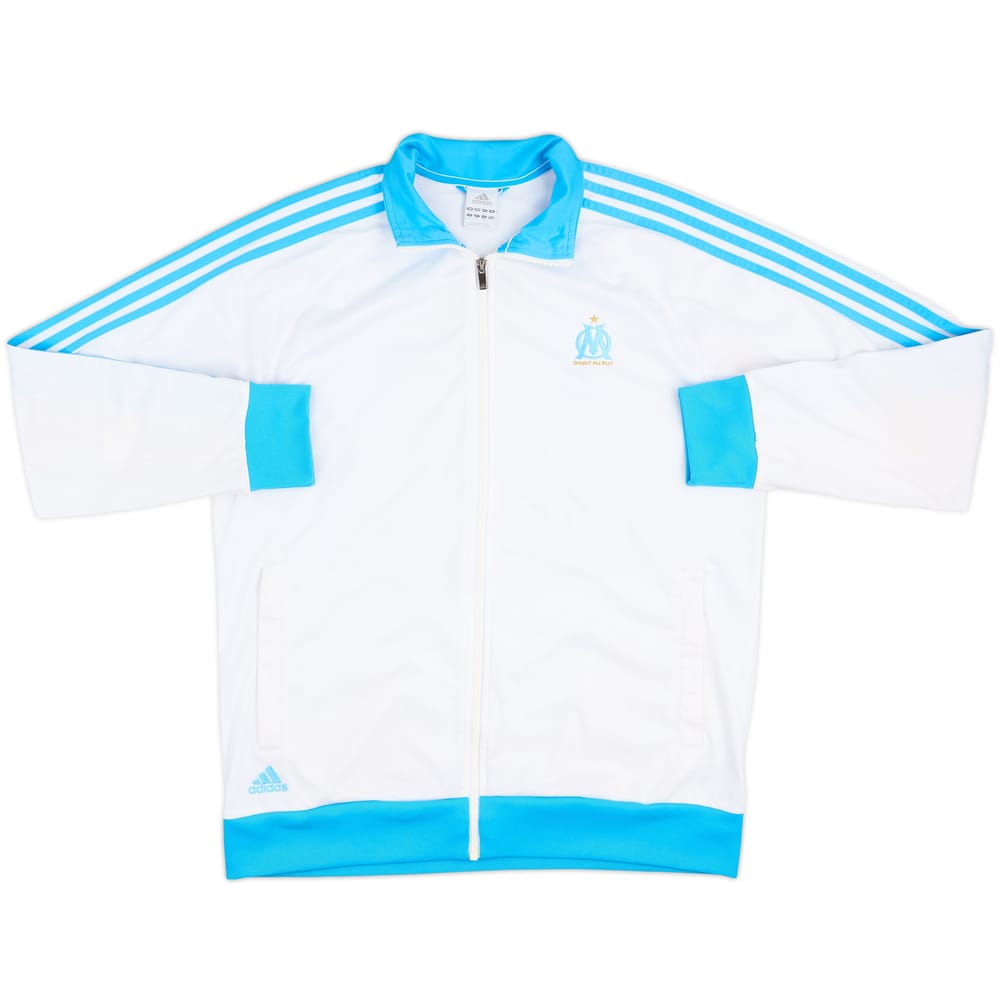 2012-13 Olympique Marseille adidas Track Jacket - 5/10 - (L)