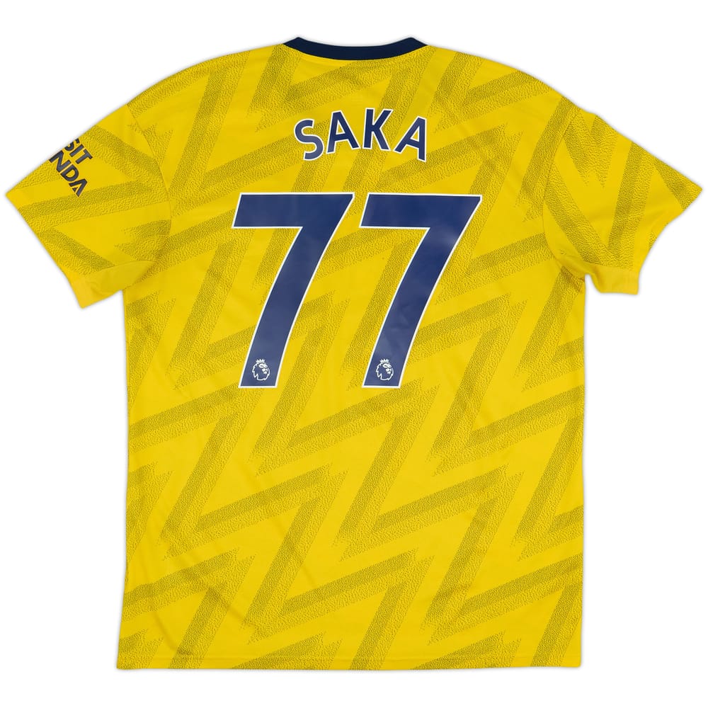 2019-20 Arsenal Away Shirt Saka #77 - 6/10 - (L)