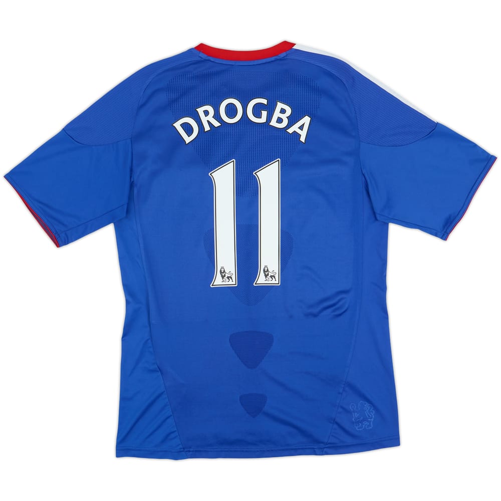 2010-11 Chelsea Home Shirt Drogba #11 - 6/10 - (M)