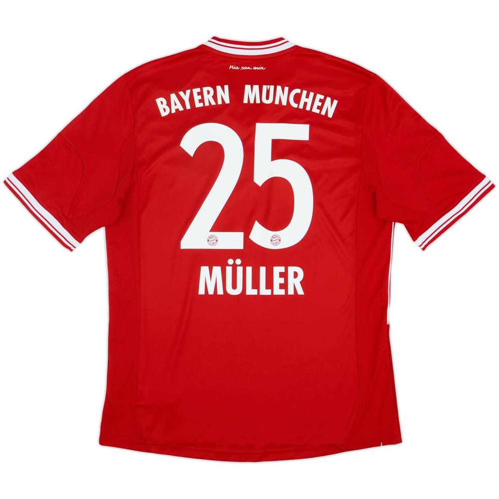2013-14 Bayern Munich Home Shirt Muller #25 - 6/10 - (L)