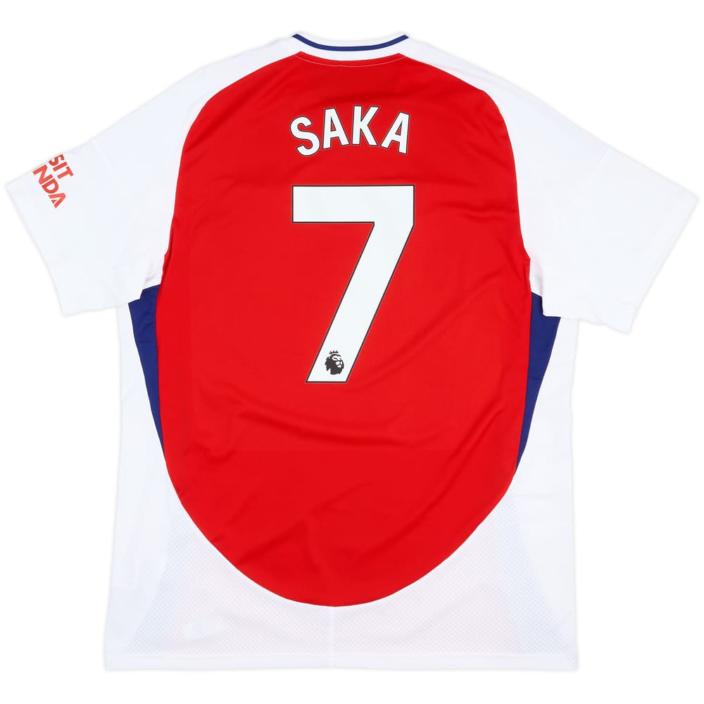 2024-25 Arsenal Home Shirt Saka #7 - 10/10 - (XL)