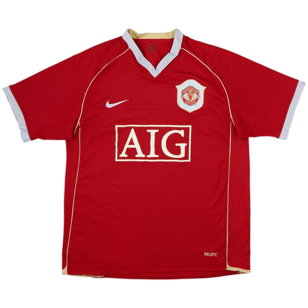 2006-07 Manchester United Home Shirt - 5/10 - (S)