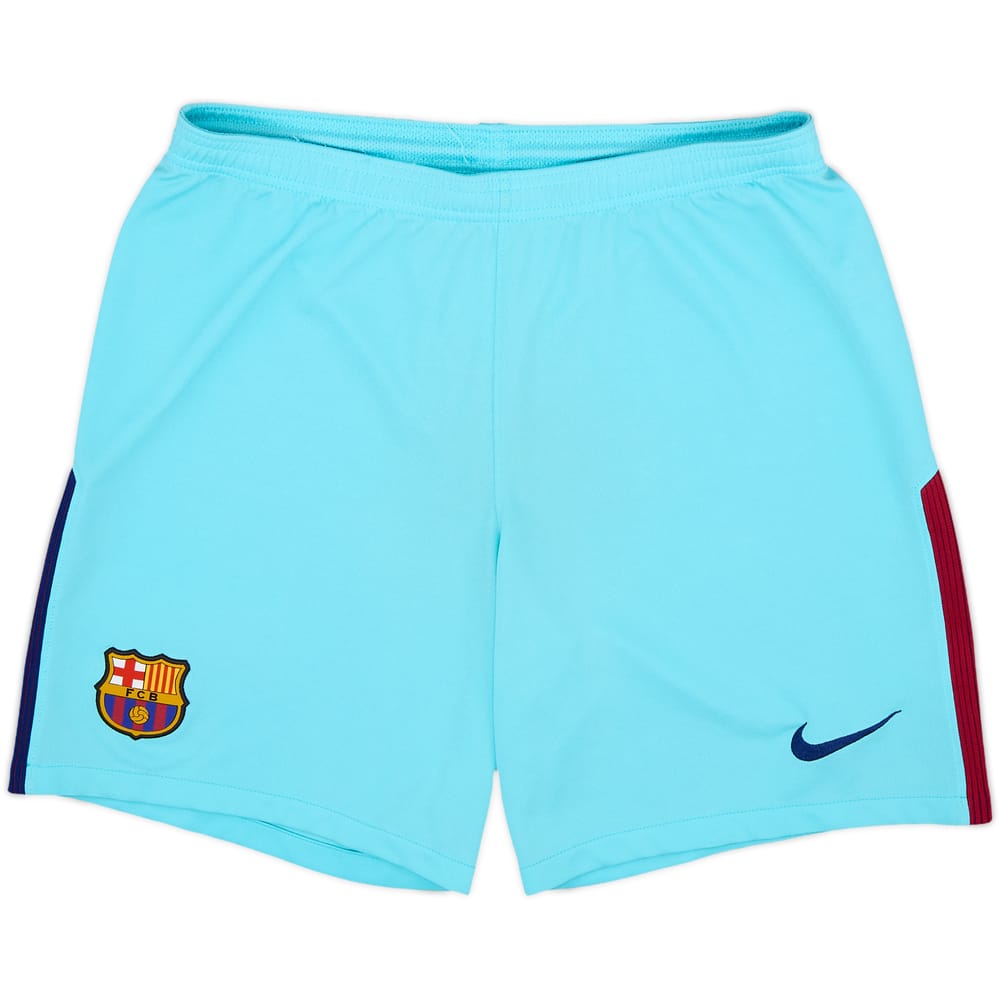 2017-18 Barcelona Away Shorts - 8/10 - (M)