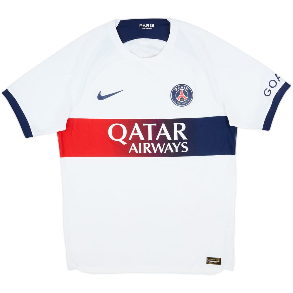 Camiseta auténtica de visitante del Paris Saint-Germain 2023-24 - 10/10 - (M)