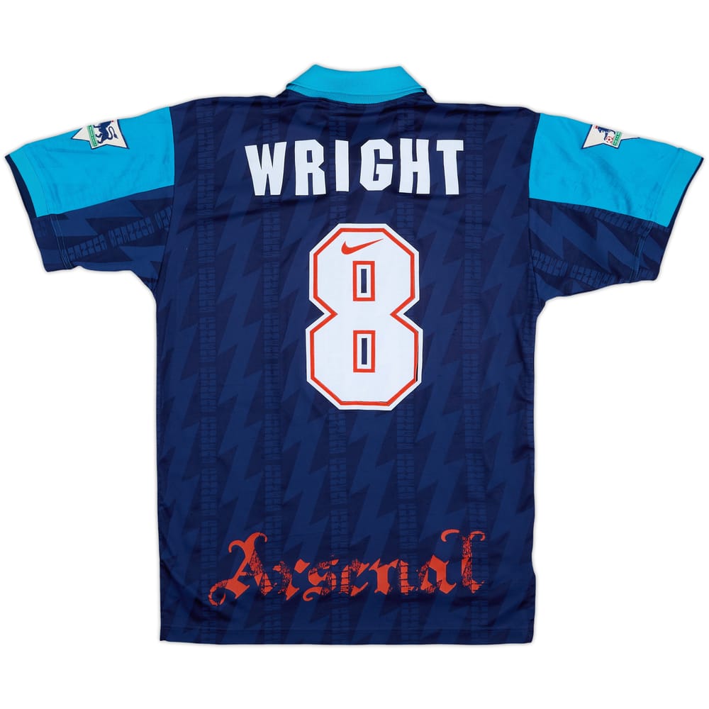 1994-95 Arsenal Away Shirt Wright #8 - 5/10 - (M)