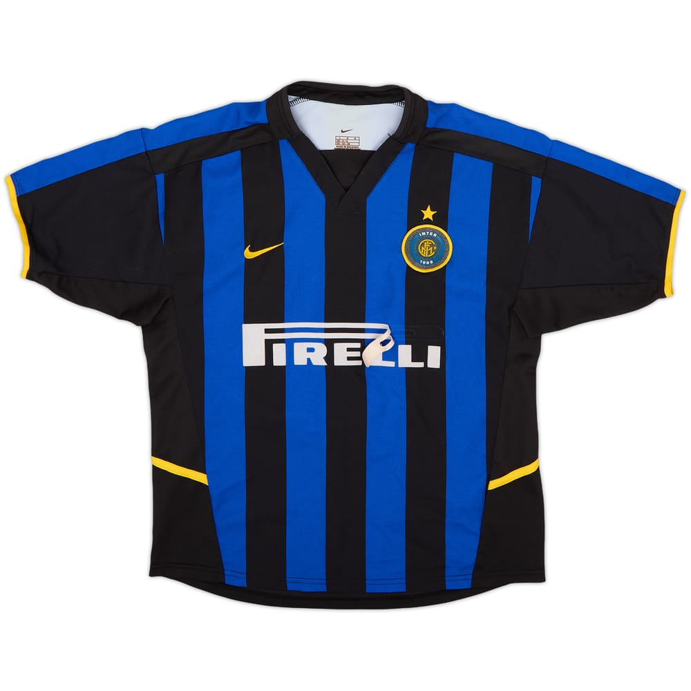 Camiseta de local del Inter Milan 2002-03 - 4/10 - (L.Niños)