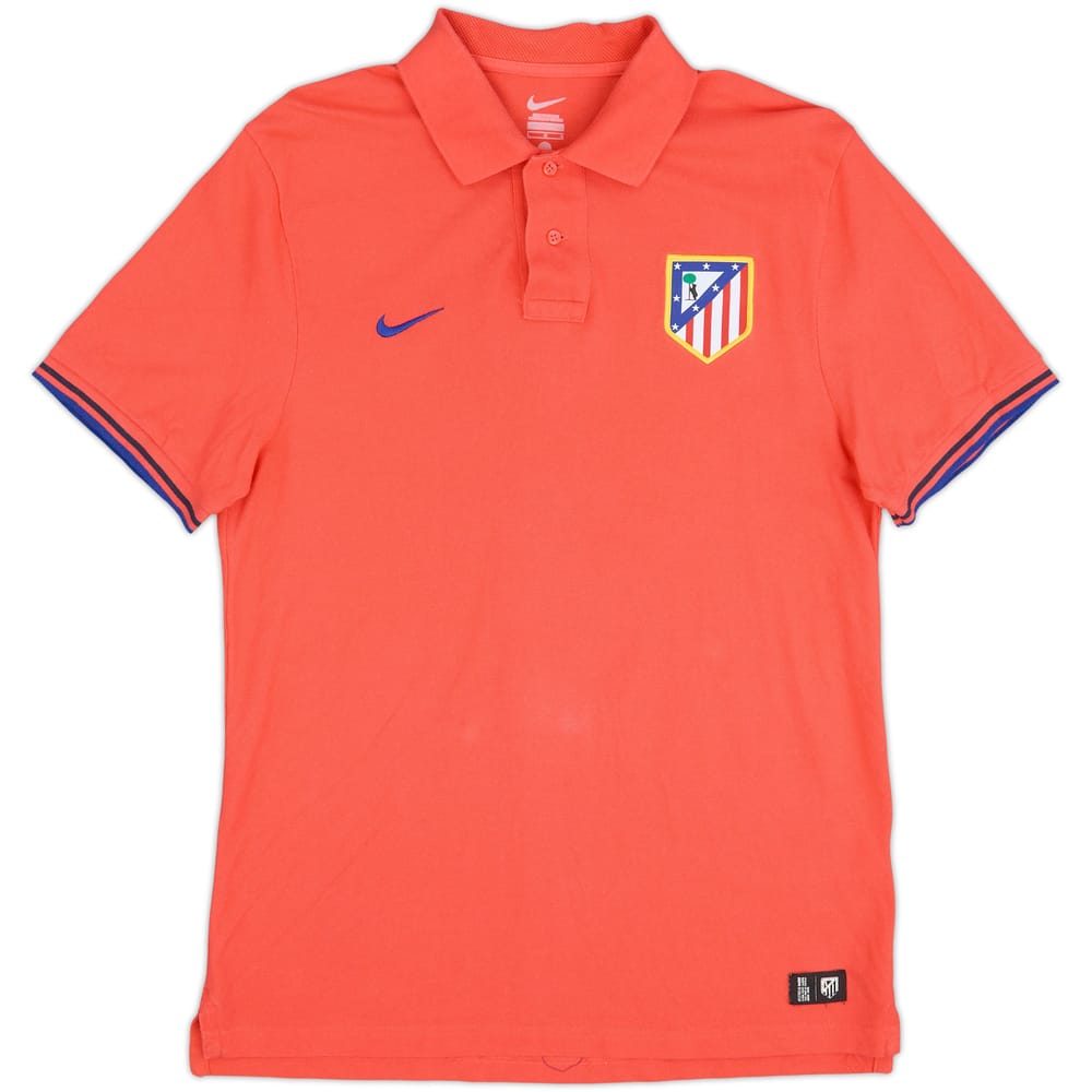 2011-12 Atletico Madrid Nike Polo Shirt - 8/10 - (L)