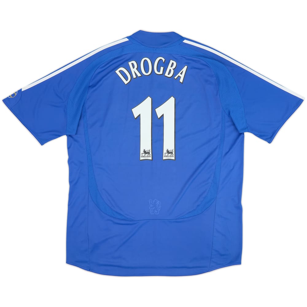 Camiseta de local del Chelsea 2006-08 Drogba #11 - 8/10 - (XL)