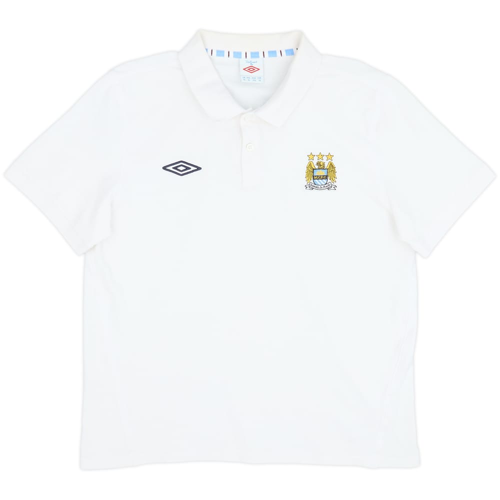 2010-11 Manchester City Umbro Polo Shirt - 7/10 - (XL)