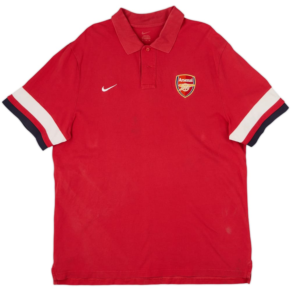 2012-13 Arsenal Nike Polo Shirt - 6/10 - (XXL)