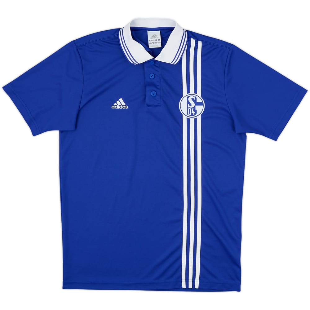2007-08 Schalke 'Mailand 21.05.1997' adidas Polo Shirt - 8/10 - (S)